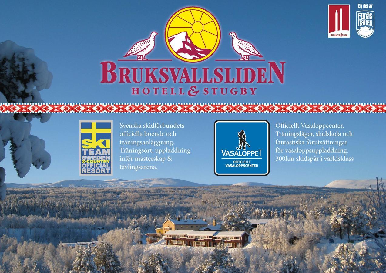 Hotell Bruksvallsliden Bruksvallarna Exterior foto